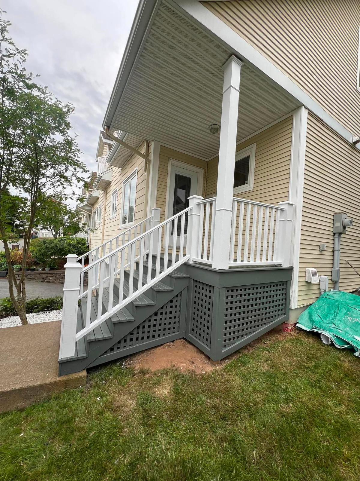 Exterior renovation